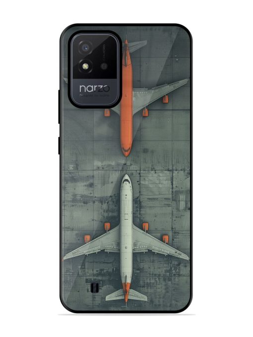 Grounded Giants Glossy Soft Edge Case for Realme Narzo 50I