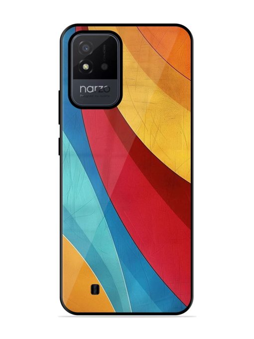 Curving Canvas Glossy Soft Edge Case for Realme Narzo 50I Chachhi