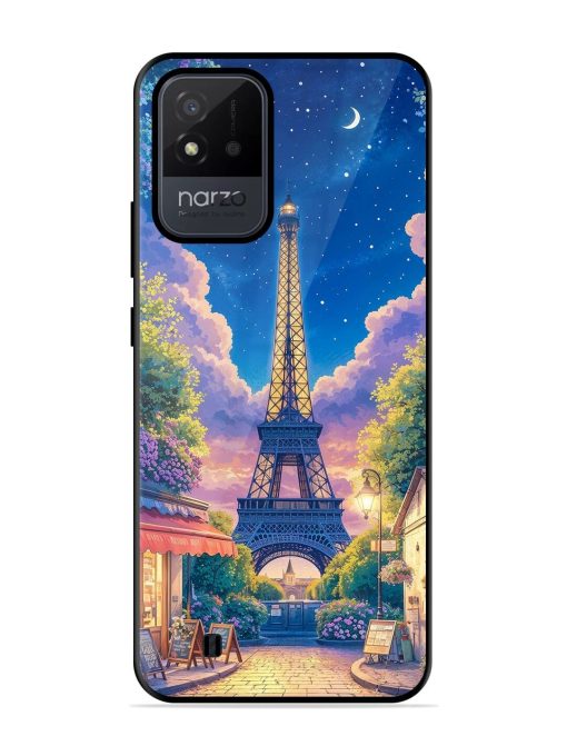 Twilight In Paris Glossy Soft Edge Case for Realme Narzo 50I Chachhi