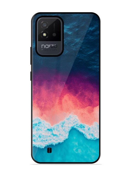 Where The Ocean Meets The Sky Glossy Soft Edge Case for Realme Narzo 50I Chachhi