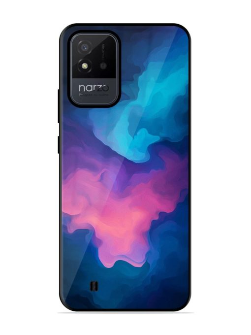 Cosmic Canvas Glossy Soft Edge Case for Realme Narzo 50I Chachhi