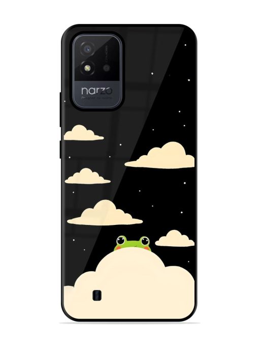 Froggy Night Sky Glossy Soft Edge Case for Realme Narzo 50I Chachhi