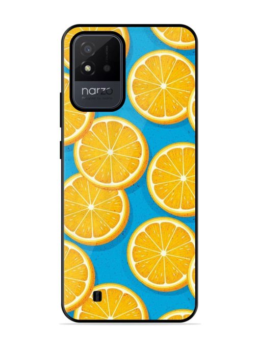 Citrus Symphony Glossy Soft Edge Case for Realme Narzo 50I Chachhi