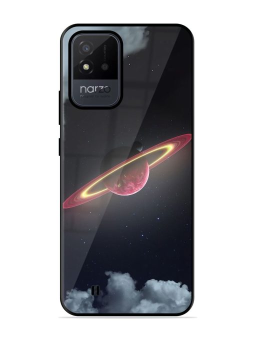 Cosmic Ballet Glossy Soft Edge Case for Realme Narzo 50I Chachhi