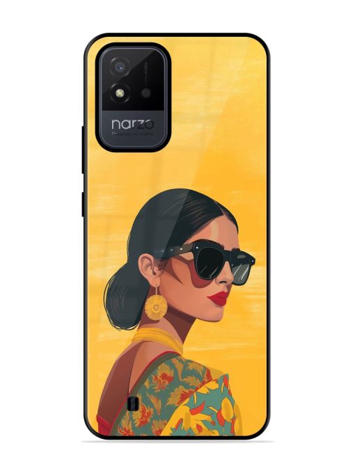 Neon Nightscape Glossy Soft Edge Case for Realme Narzo 50I Chachhi