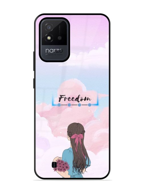 Skyward Dreams Glossy Soft Edge Case for Realme Narzo 50I Chachhi