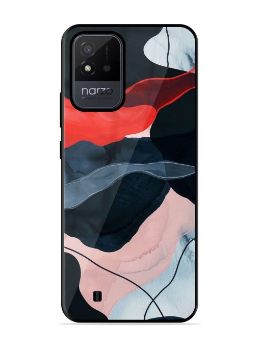 Dark Currents Glossy Soft Edge Case for Realme Narzo 50I Chachhi