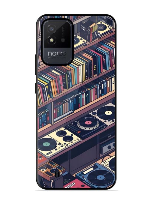 Music Lover'S Haven Glossy Soft Edge Case for Realme Narzo 50I Chachhi