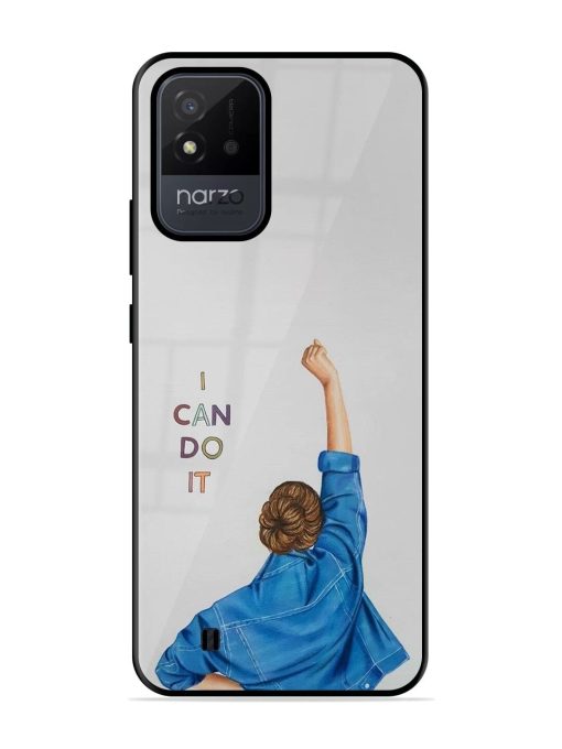 Can Do It Glossy Soft Edge Case for Realme Narzo 50I Chachhi