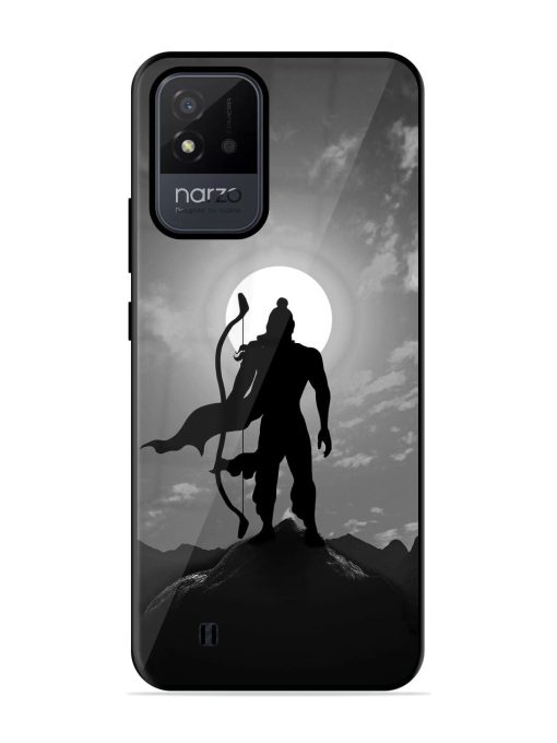 The Undefeated Warrior Glossy Soft Edge Case for Realme Narzo 50I Chachhi