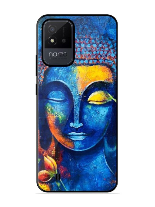 Enlightened Serenity Glossy Soft Edge Case for Realme Narzo 50I Chachhi