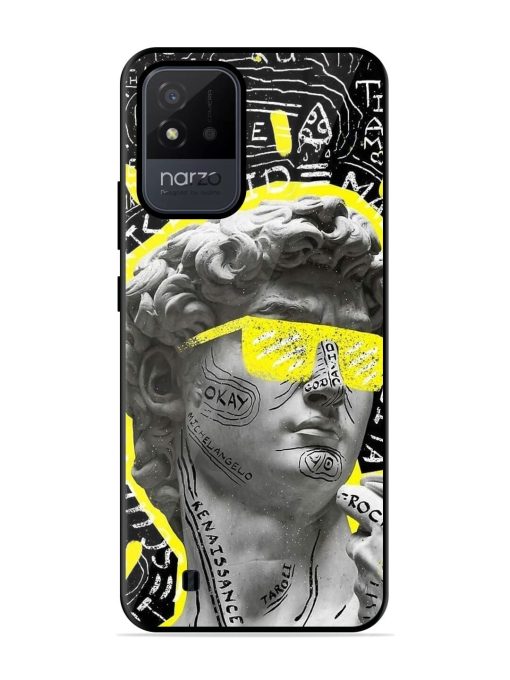 The Renaissance Rockstar Glossy Soft Edge Case for Realme Narzo 50I Chachhi