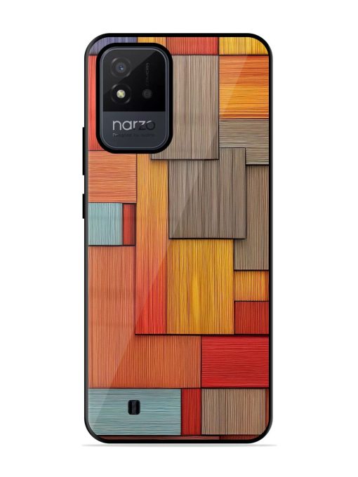 Woodsy Wonders Glossy Soft Edge Case for Realme Narzo 50I Chachhi