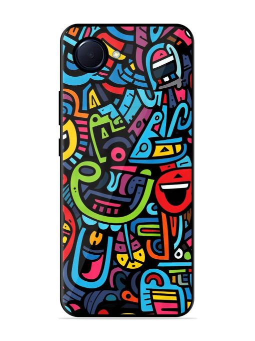 Doodlephoria Glossy Soft Edge Case for Realme Narzo 50I Prime Chachhi