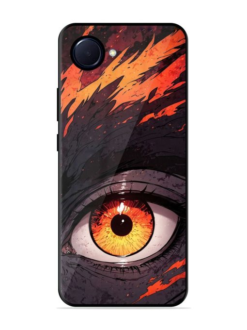 Inferno Gaze Glossy Soft Edge Case for Realme Narzo 50I Prime Chachhi