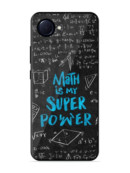 Math Magic Glossy Soft Edge Case for Realme Narzo 50I Prime Chachhi