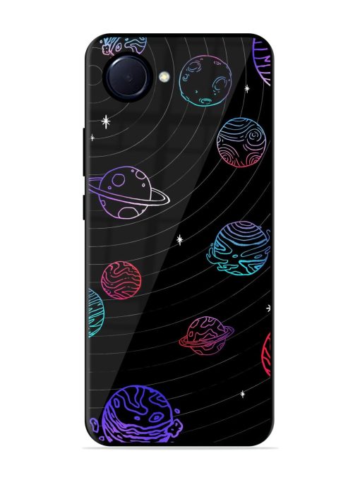 Cosmic Ballet Glossy Soft Edge Case for Realme Narzo 50I Prime Chachhi