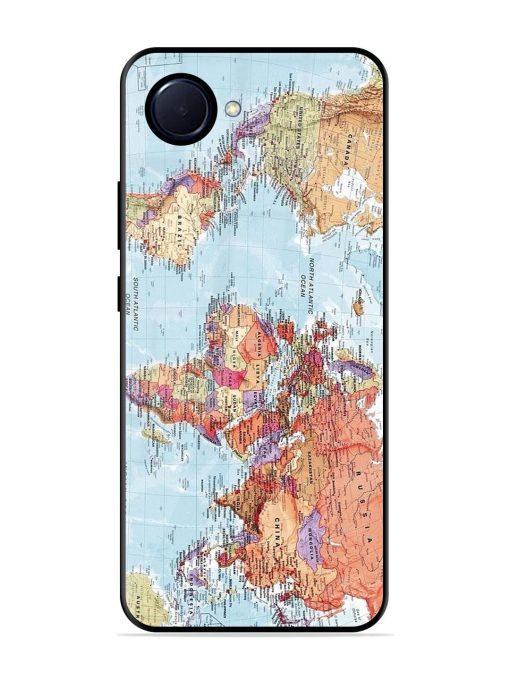 Our Blue Marble Glossy Soft Edge Case for Realme Narzo 50I Prime Chachhi