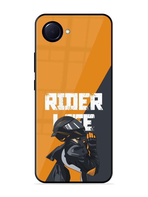 Ride Never Ends Glossy Soft Edge Case for Realme Narzo 50I Prime Chachhi