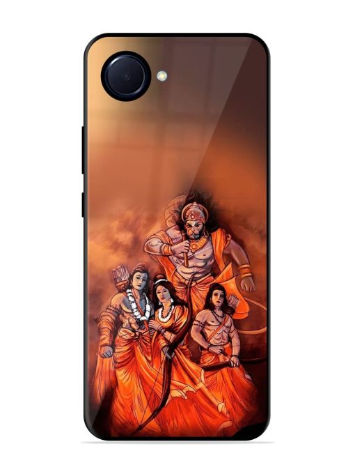 Sita Ram Glossy Soft Edge Case for Realme Narzo 50I Prime Chachhi