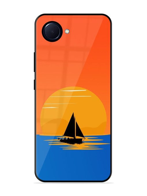 Sunset Sail Glossy Soft Edge Case for Realme Narzo 50I Prime Chachhi