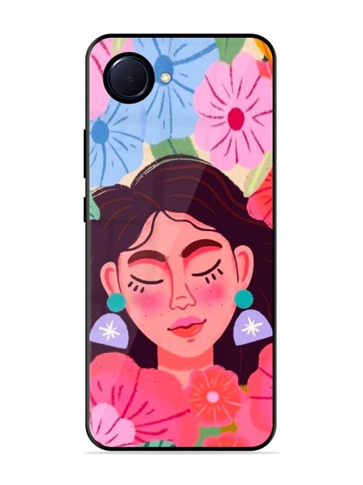 Blooming Serenity Glossy Soft Edge Case for Realme Narzo 50I Prime Chachhi