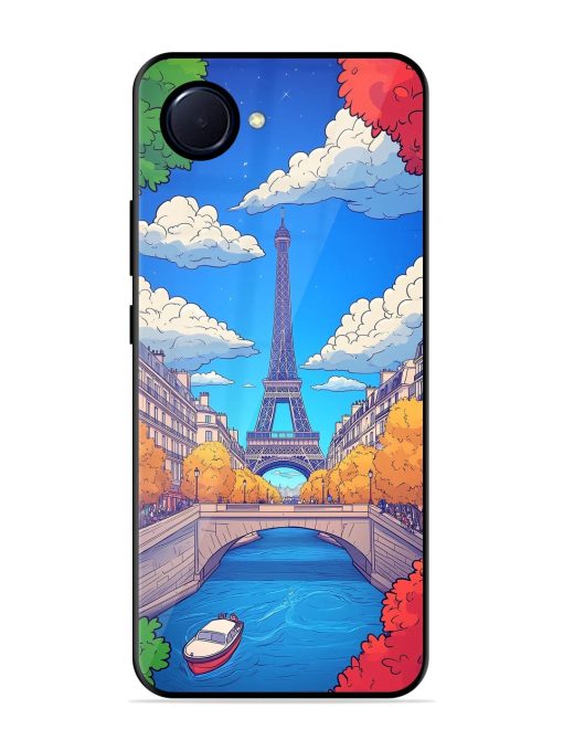 Parisian Panorama Glossy Soft Edge Case for Realme Narzo 50I Prime