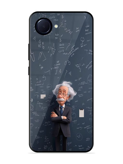 Albert Einstein Glossy Soft Edge Case for Realme Narzo 50I Prime Chachhi