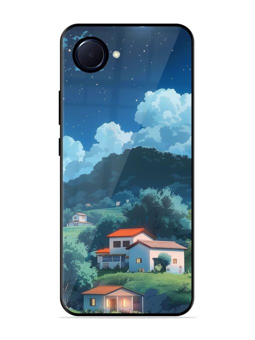 Peaceful Nightscape Glossy Soft Edge Case for Realme Narzo 50I Prime Chachhi