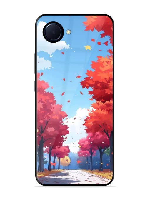 Autumn'S Embrace Glossy Soft Edge Case for Realme Narzo 50I Prime Chachhi