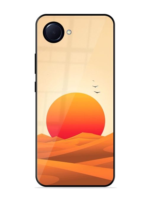 Desert Sunset Glossy Soft Edge Case for Realme Narzo 50I Prime Chachhi