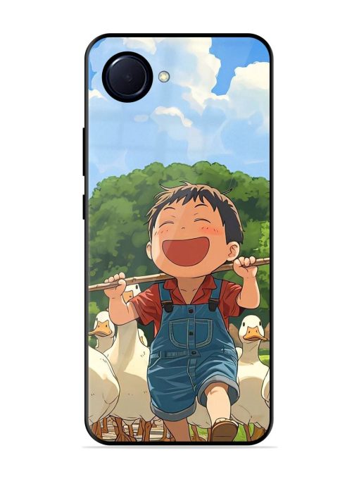 Duck Parade Glossy Soft Edge Case for Realme Narzo 50I Prime Chachhi