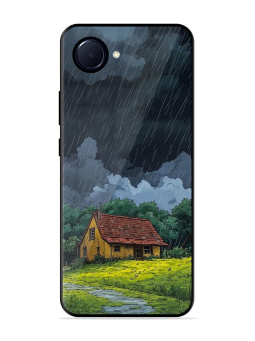 Rainy Day Retreat Glossy Soft Edge Case for Realme Narzo 50I Prime Chachhi