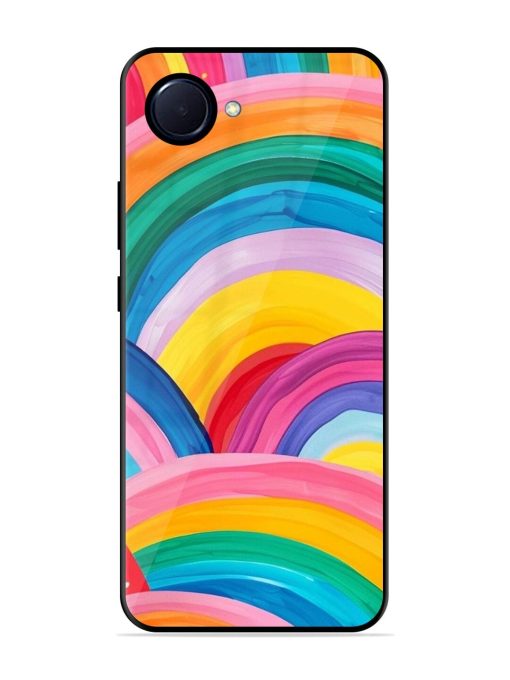 Rainbow Symphony Glossy Soft Edge Case for Realme Narzo 50I Prime Chachhi