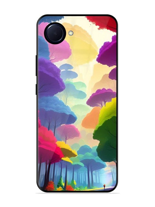 Rainbow Road Glossy Soft Edge Case for Realme Narzo 50I Prime Chachhi