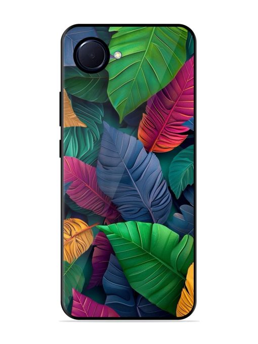 Tropical Tapestry Glossy Soft Edge Case for Realme Narzo 50I Prime Chachhi