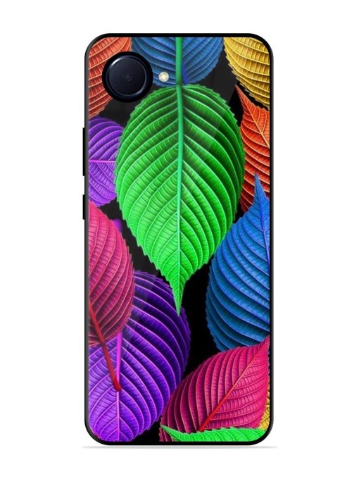 Rainbow Leaf Symphony Glossy Soft Edge Case for Realme Narzo 50I Prime