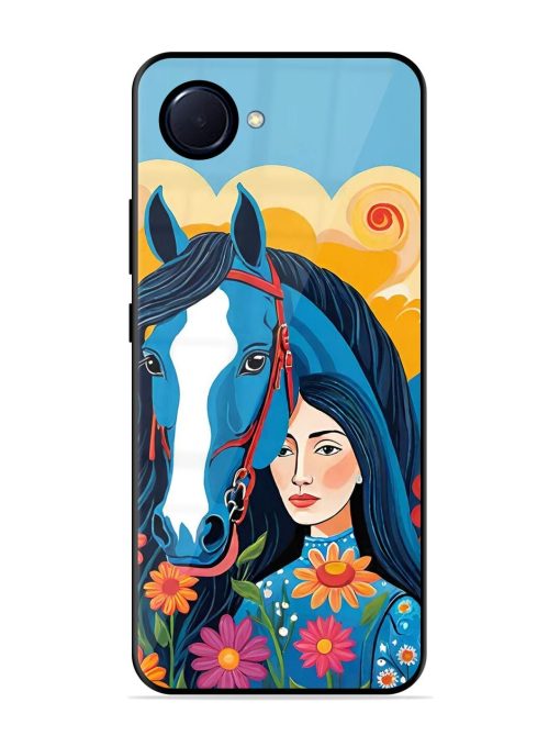 Equine Enchantment Glossy Soft Edge Case for Realme Narzo 50I Prime Chachhi