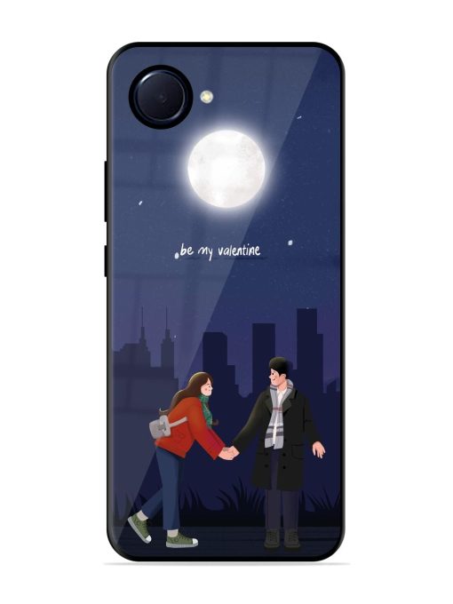 Moonlight Proposal Glossy Soft Edge Case for Realme Narzo 50I Prime Chachhi