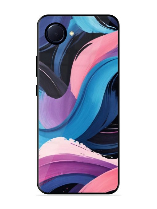 Whimsical Waves Glossy Soft Edge Case for Realme Narzo 50I Prime