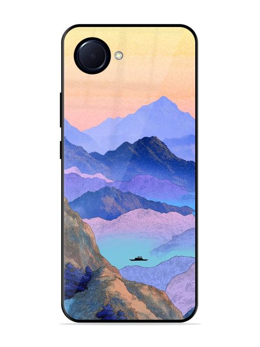 Mountain Mist Glossy Soft Edge Case for Realme Narzo 50I Prime Chachhi