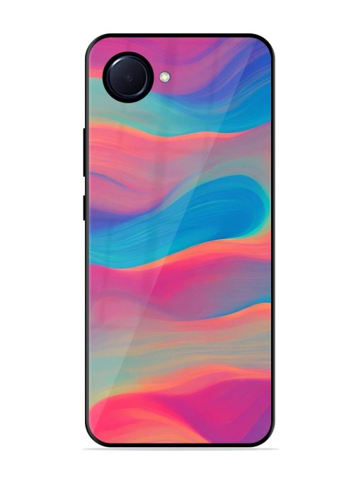 Wavy Wonder Glossy Soft Edge Case for Realme Narzo 50I Prime Chachhi