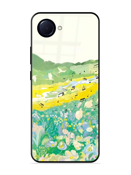 Melody In Bloom Glossy Soft Edge Case for Realme Narzo 50I Prime Chachhi