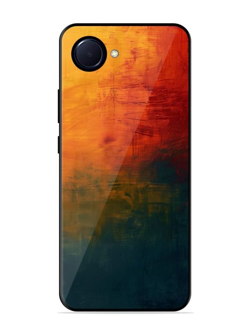 Golden Hour Canvas Glossy Soft Edge Case for Realme Narzo 50I Prime Chachhi