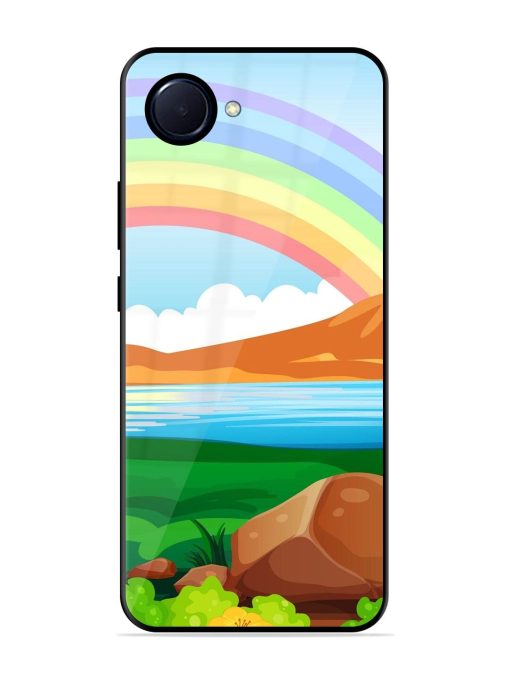 Rainbow Over The Lake Glossy Soft Edge Case for Realme Narzo 50I Prime Chachhi