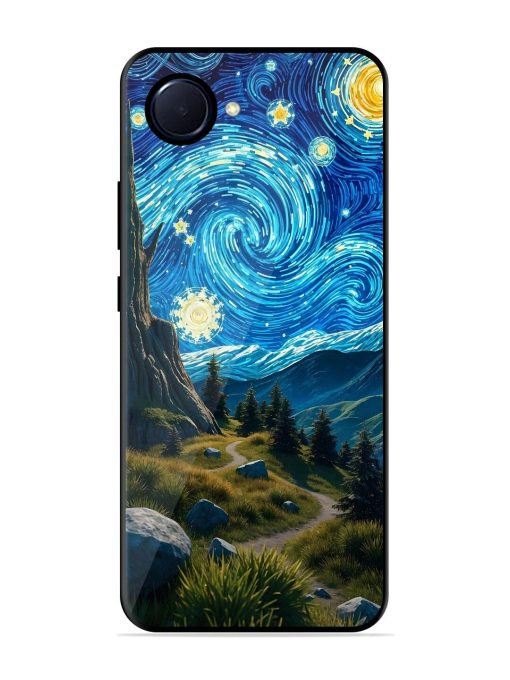 Starry Night In The Shire Glossy Soft Edge Case for Realme Narzo 50I Prime Chachhi