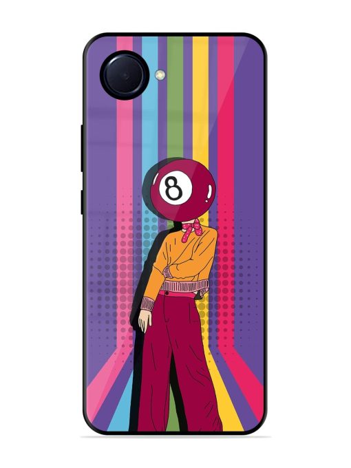 Eight Ball Fashionista Glossy Soft Edge Case for Realme Narzo 50I Prime