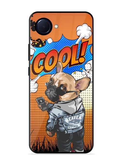 Cool Pup Glossy Soft Edge Case for Realme Narzo 50I Prime Chachhi