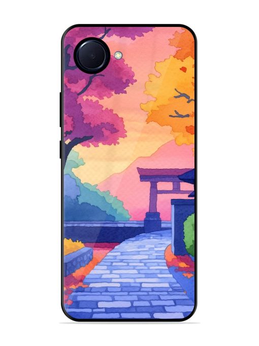 Autumnal Serenity Glossy Soft Edge Case for Realme Narzo 50I Prime Chachhi