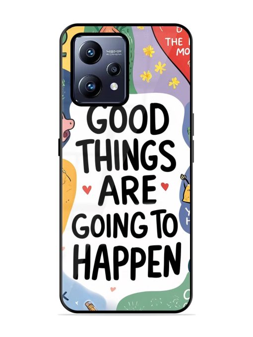 Uplifting Scribbles Glossy Soft Edge Case for Realme Narzo 50 Pro Chachhi